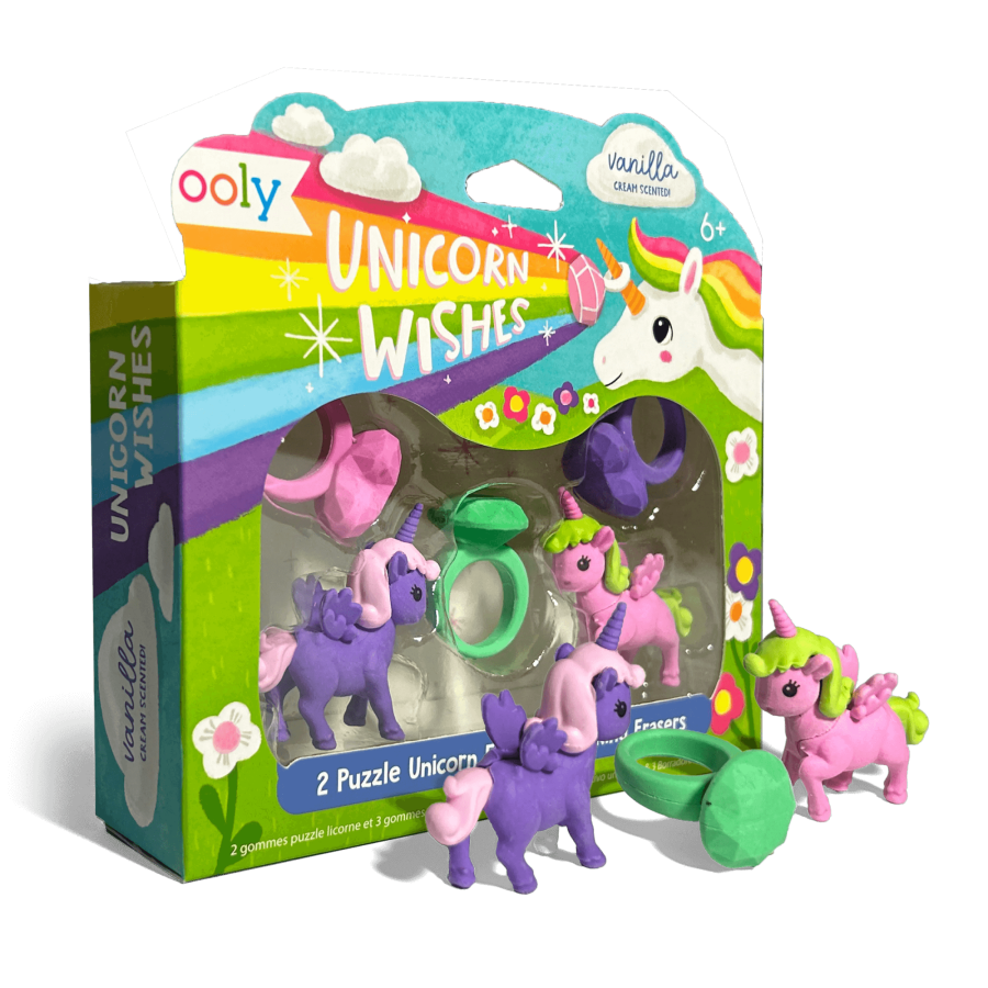 Pachnące Gumki do ścierania i składania - Waniliowa Magia / Ooly