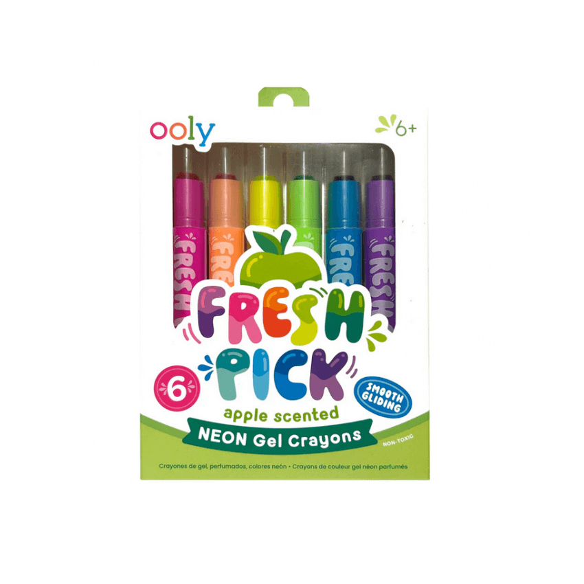 Kredki Żelowe, Neonowe, Pachnące - Świeżo Zerwane / Ooly