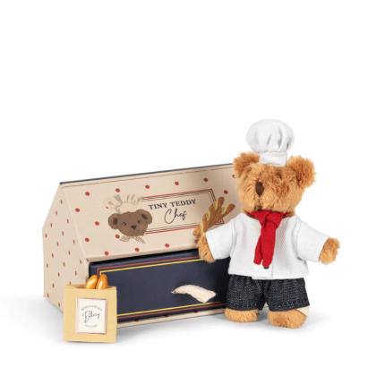 Pluszowy Miś piekarz w pudełku - multi / Konges Slojd