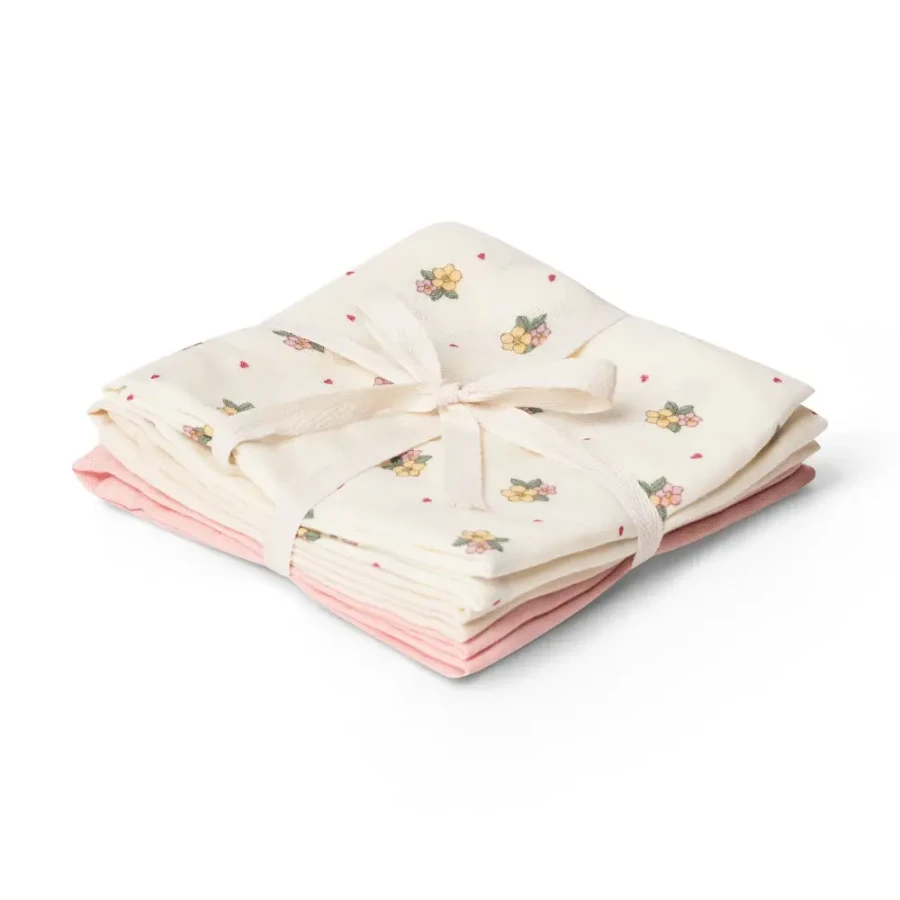 Pieluszki muślinowe Bora - Sweetheart Petals, 3szt. / That's Mine