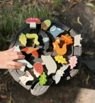 Drewniana gra zręcznościowa - Leśne zwierzątka / Tender Leaf Toys