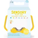 USZKODZONE OPAKOWANIE: Słoik sensoryczny do napełnienia wodą - żółty / Glo Pals