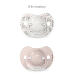 Smoczek fizjologiczny Walk in the park SX Pro - różowy, 2 szt. / Suavinex