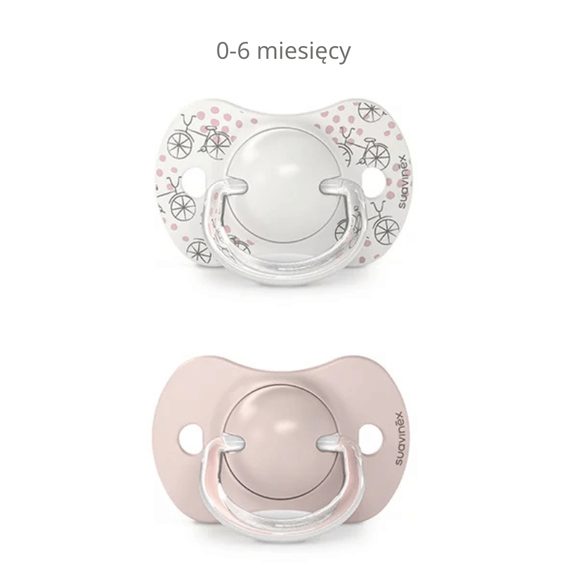 Smoczek fizjologiczny Walk in the park SX Pro - różowy, 2 szt. / Suavinex