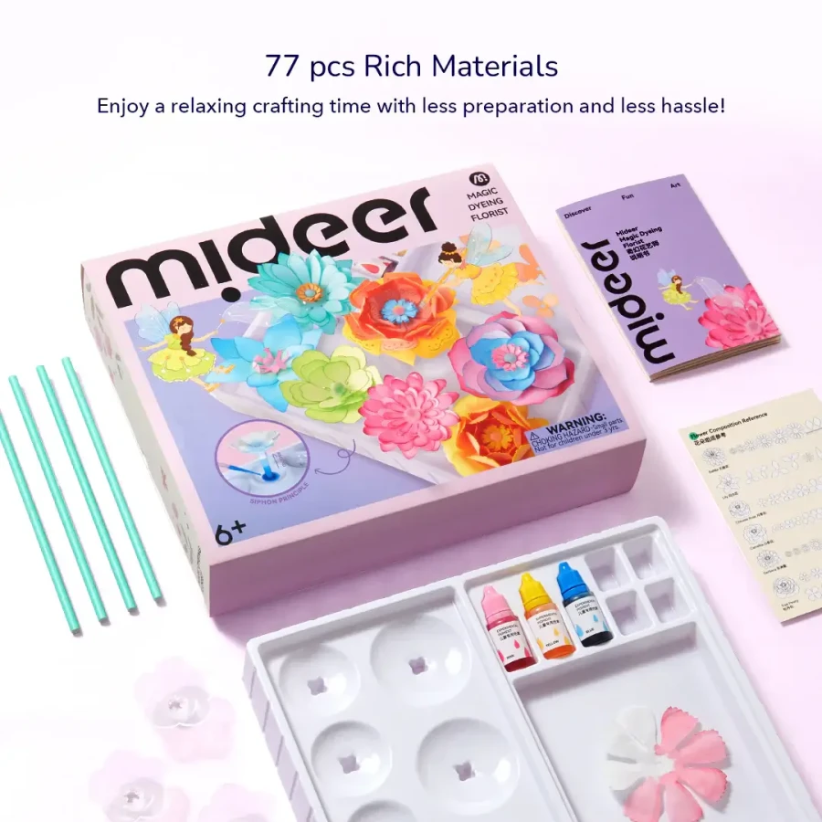 Zestaw DIY - bukiet kwiatów / Mideer