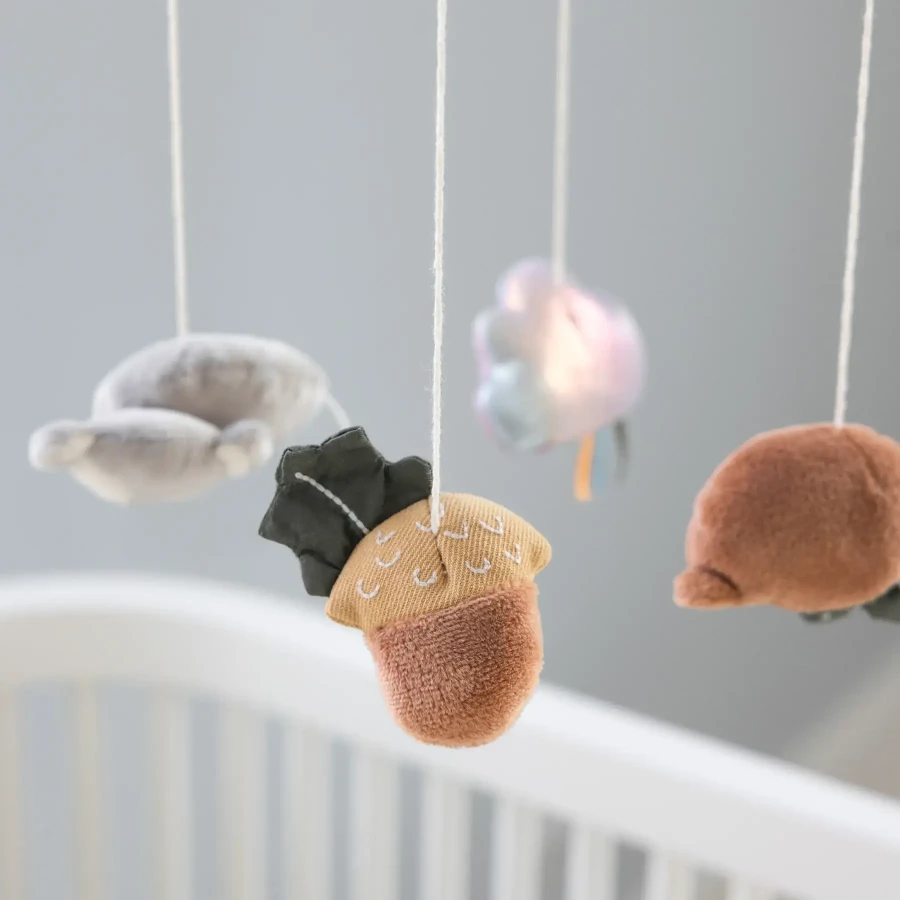 Muzyczna karuzela z lusterkiem - Woodland / Sebra