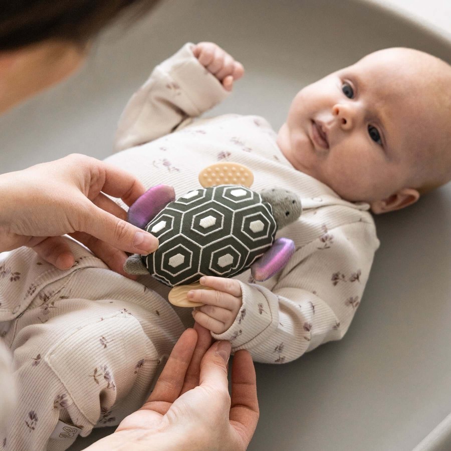 Grzechotka z lusterkiem - Turbo the turtle / Sebra