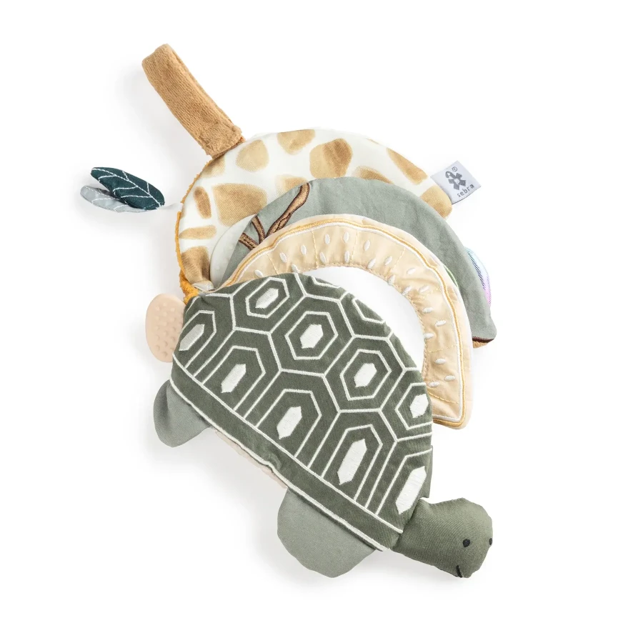 Książeczka aktywizująca - Turbo the turtle / Sebra