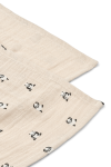 Chusteczki muślinowe Lewis, 2 szt. - Mini panda, sandy mix / Liewood