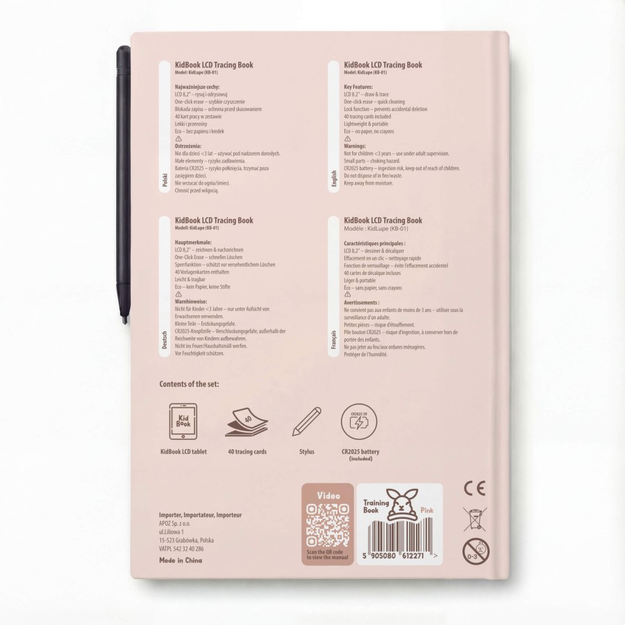 Tablet graficzny KidyBook - Rabbit / Kidinex