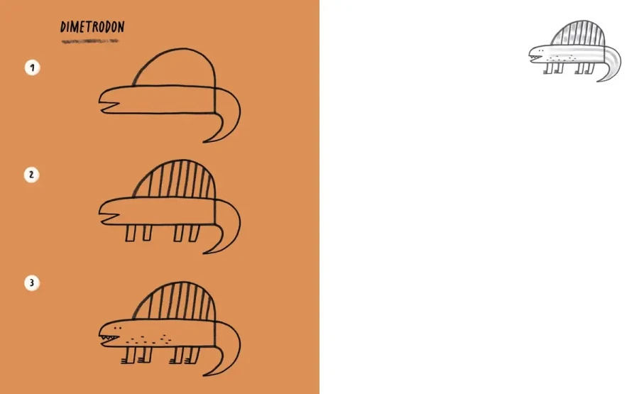 Umiem rysować jeszcze więcej dinozaurów / Wydawnictwo Kropka