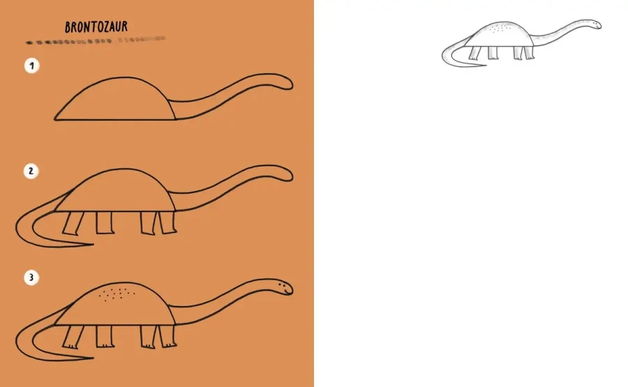 Umiem rysować jeszcze więcej dinozaurów / Wydawnictwo Kropka