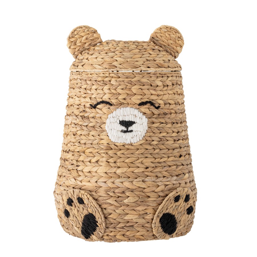 Kosz do przechowywania Timone - Nature, Water Hyacinth / Bloomingville Mini