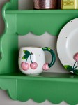 Kubek z kamionki Berrie - Rose / Bloomingville Mini