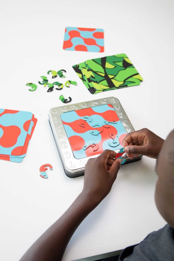 Łamigłówka magnetyczna - Kameleony / Fat Brain Toys