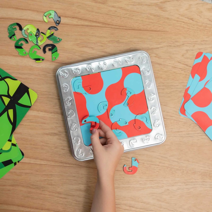 Łamigłówka magnetyczna - Kameleony / Fat Brain Toys