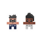 Klocki Mini Waffle City Wyścig 80el. / Marioinex