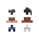 Klocki Mini Waffle City Wyścig 80el. / Marioinex