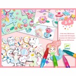 Zestaw KREATYWNY ŚWIAT DZIEWCZYNKI 3+ / Djeco