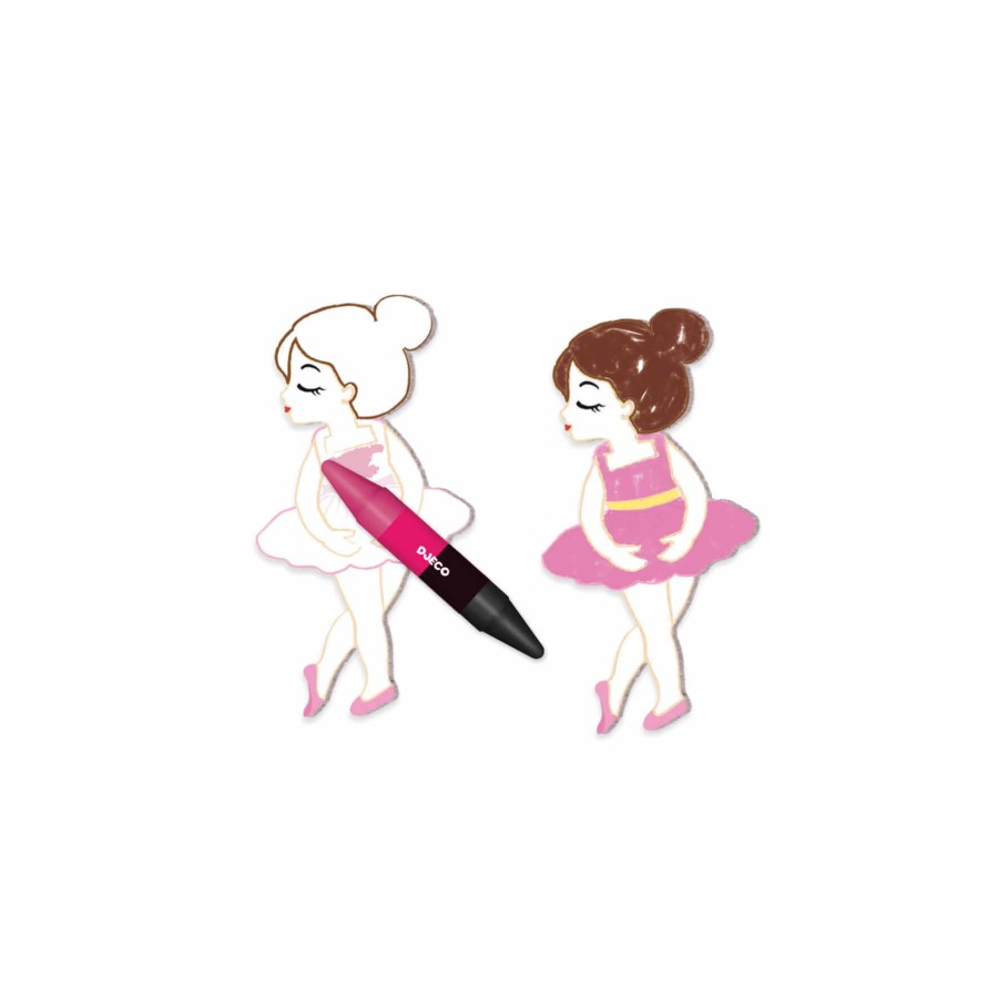 Zestaw KREATYWNY ŚWIAT DZIEWCZYNKI 3+ / Djeco