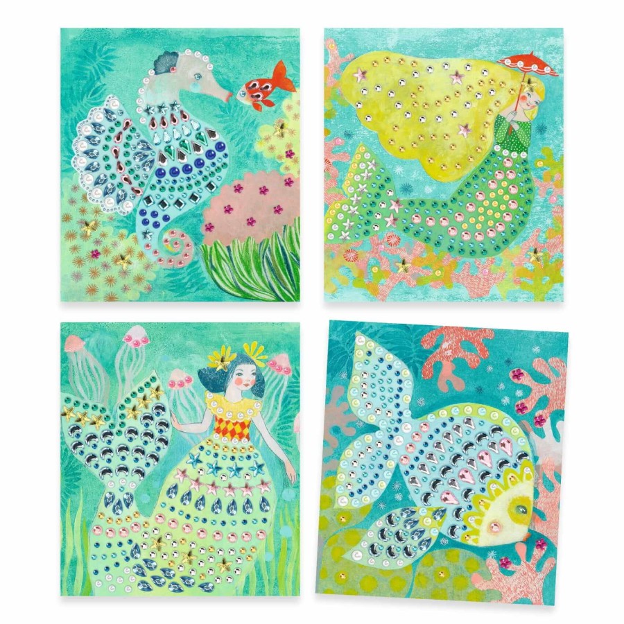 Zestaw artystyczny DIAMENTY - WODNE FALE / Djeco