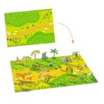 Naklejki wielokrotnego użytku 3D ZWIERZĘTA 3+ / Djeco