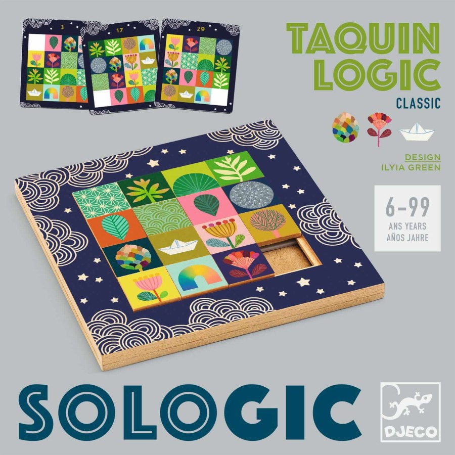 Gra logiczna SoLogic TAQUIN LOGIC 6+ / Djeco