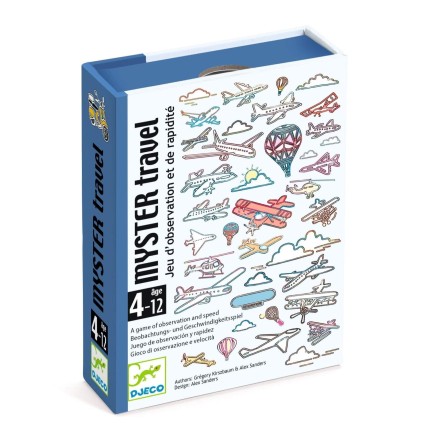 Gra karciana MYSTER TRAVEL 4+ / Djeco