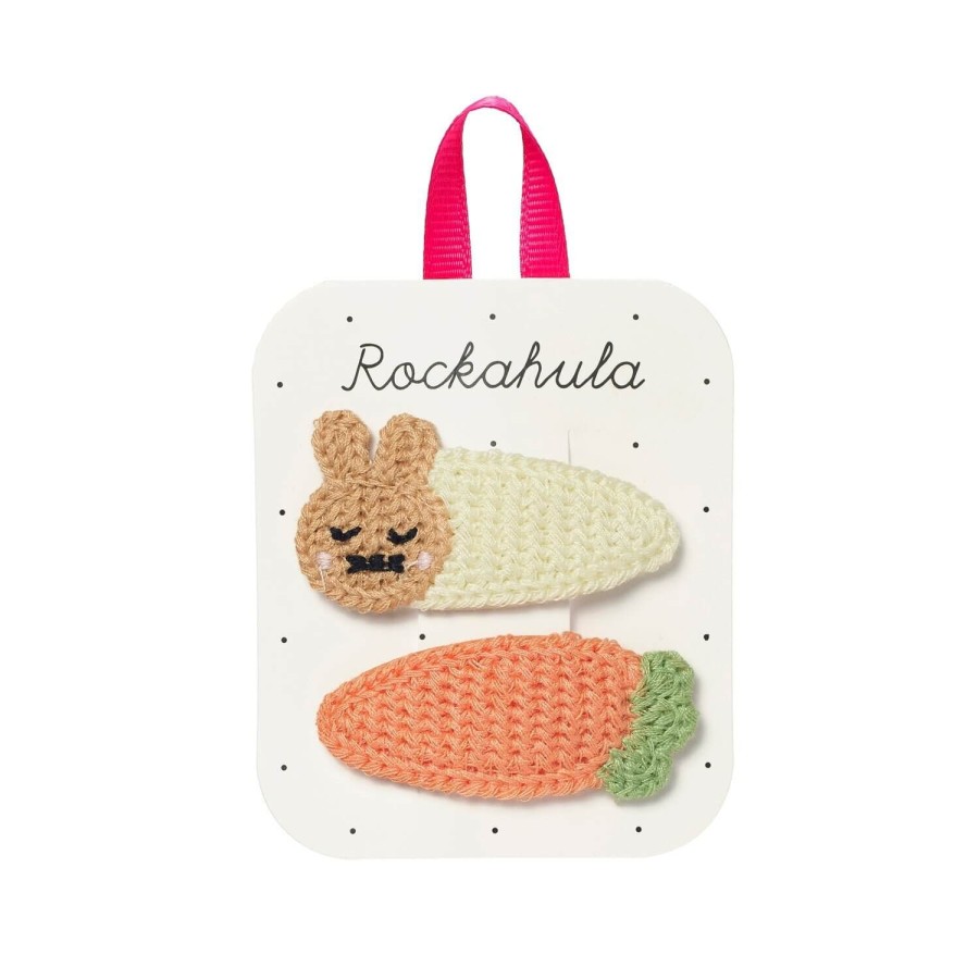 Spinki do włosów Crochet Bunny / Rockahula Kids