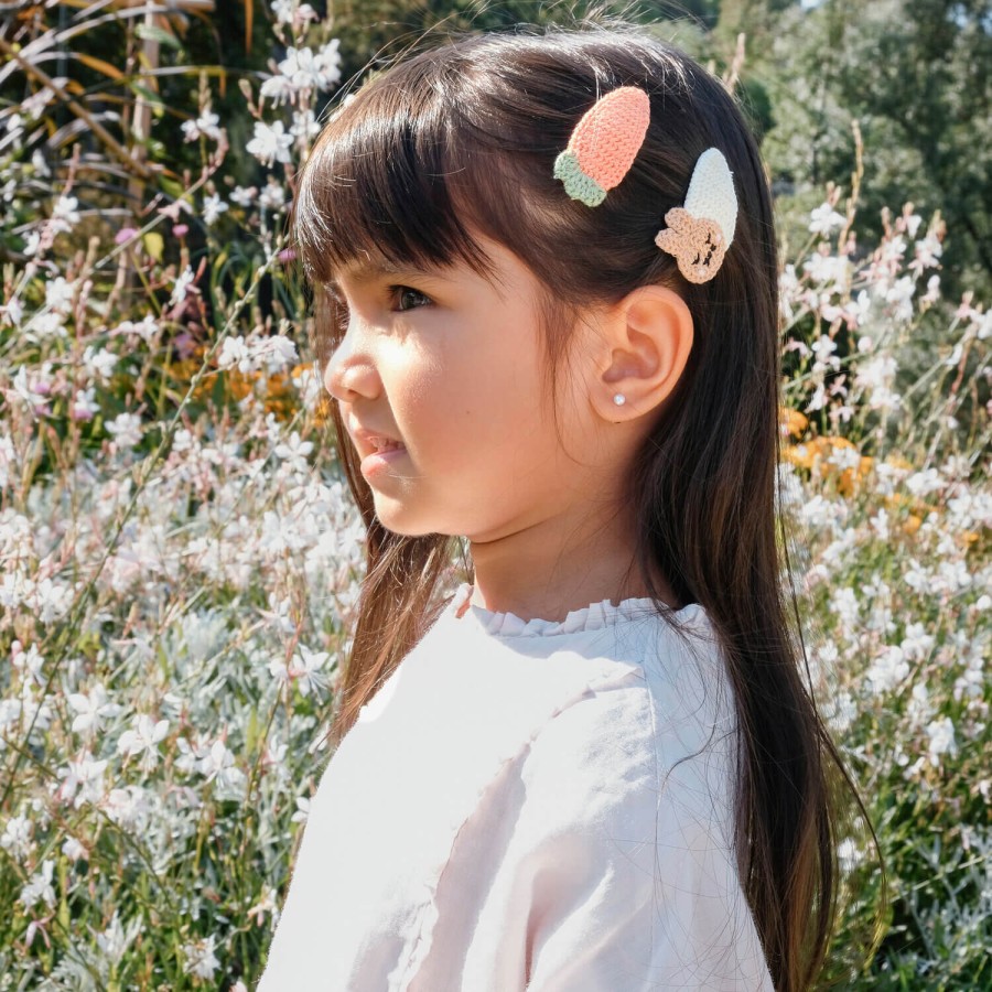 Spinki do włosów Crochet Bunny / Rockahula Kids