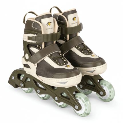 USZKODZONE OPAKOWANIE: Rolki z podświetlanymi kółkami - kalamata, rozmiar 31-36 / Konges Slojd