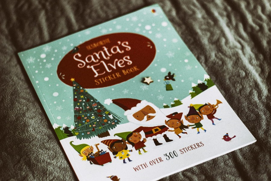 Santa's elves - sticker book / Wydawnictwo Usborne