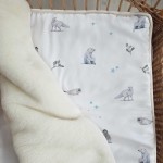 Kocyk dwustronny MERINO Greenland / Layette