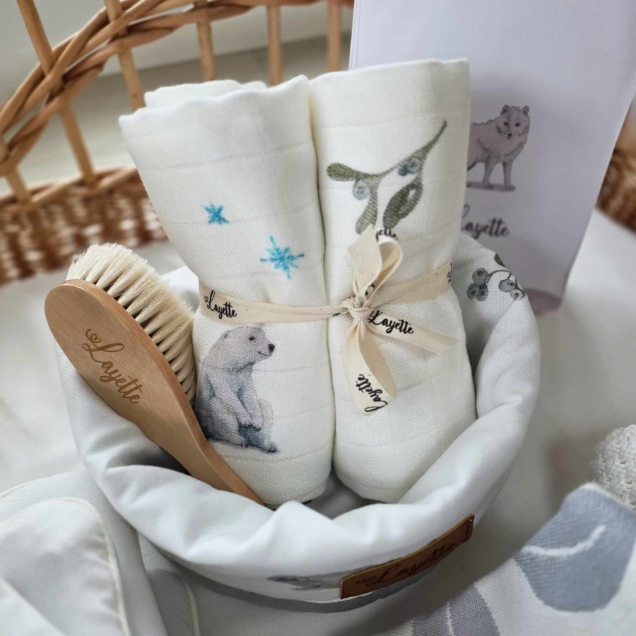 Pieluszki bambusowe 2 szt. GREENLAND / Layette