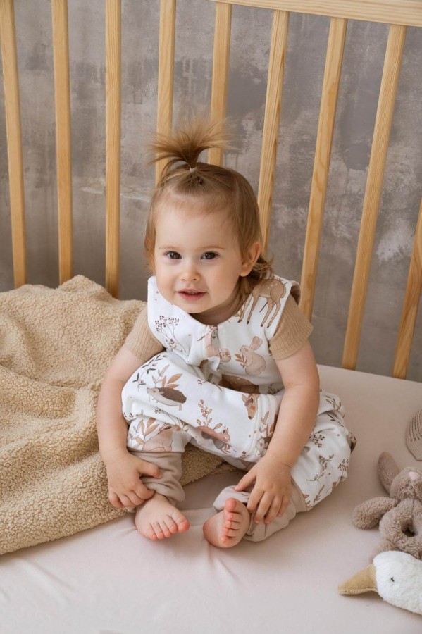 Śpiworek 2.5 TOG z nogawkami - Forest Friends / Colorstories