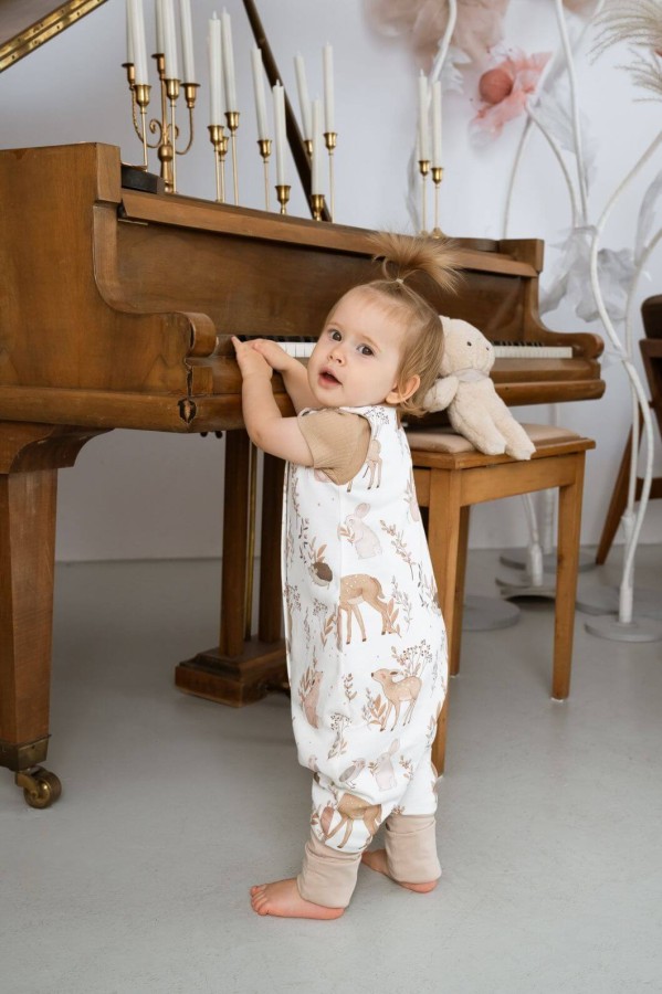 Śpiworek 2.5 TOG z nogawkami - Forest Friends / Colorstories