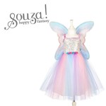 Kostium sukienka i skrzydła motyla wróżka Felicity / Souza!