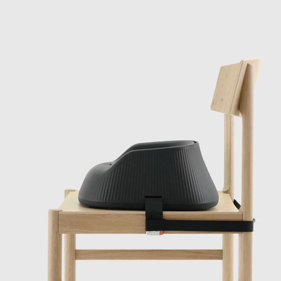 Przenośne krzesełko do karmienia - Charcoal Black / Hannie 