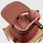 Przenośne krzesełko do karmienia - Mahogany Red / Hannie 