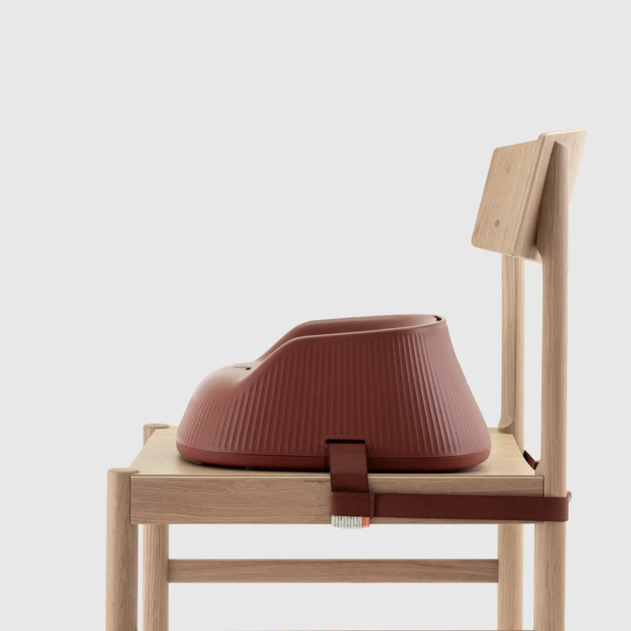 Przenośne krzesełko do karmienia - Mahogany Red / Hannie 