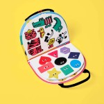 Montessori miękka książka aktywizująca - kształty i kolory / OMY