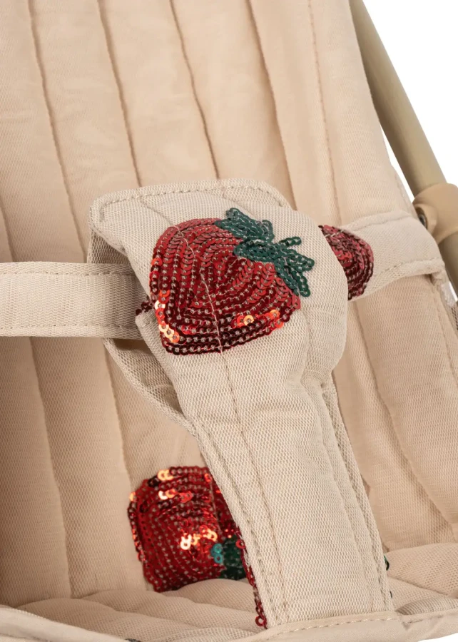 Wózek dla lalek - strawberry / Konges slojd