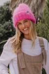 Czapka MOHER FLUFFY - Electric Pink / JUNGMOB