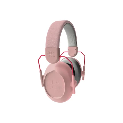 Słuchawki wygłuszające KIDYNOISE - różowe / Kidywolf