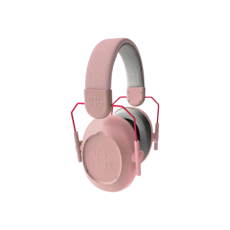 Słuchawki wygłuszające KIDYNOISE - różowe / Kidywolf