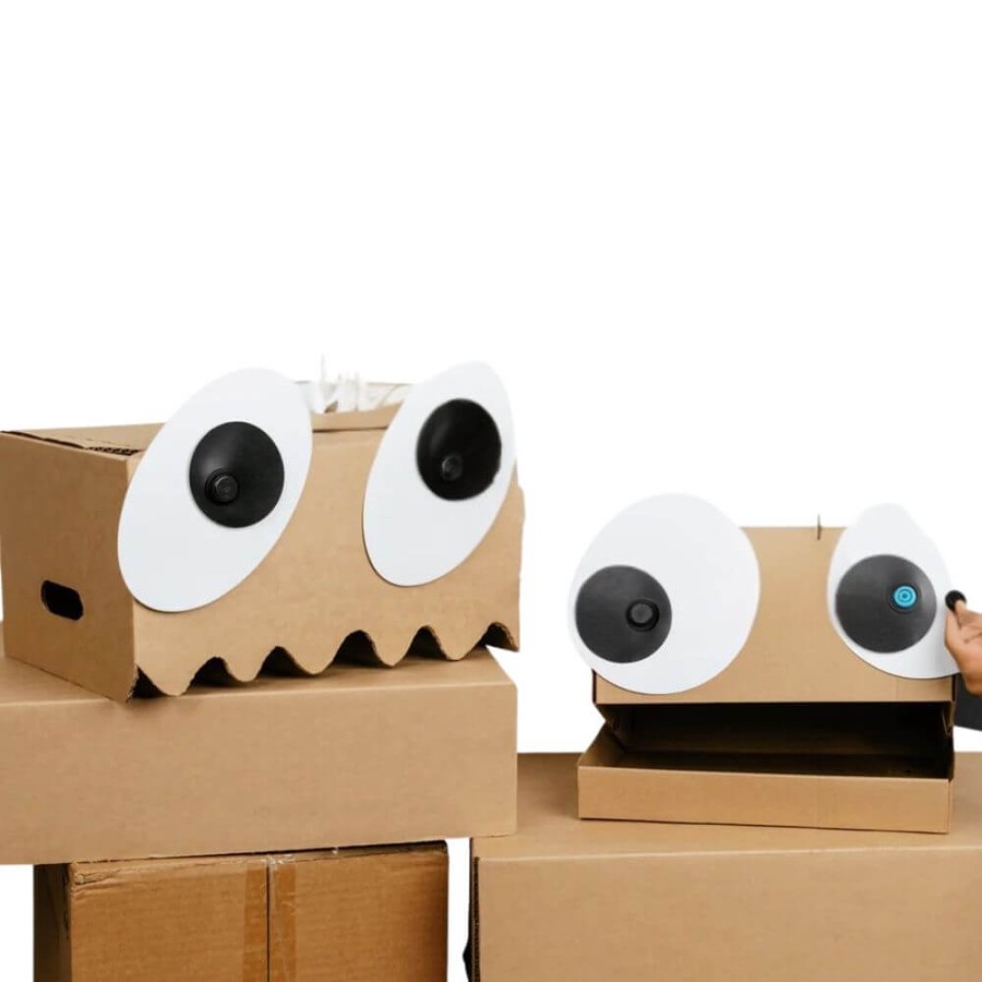 Zestaw kreatywnych kształtów Makedo Deco-Props - Googlies 21 el. / Makedo