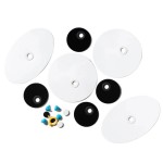 Zestaw kreatywnych kształtów Makedo Deco-Props - Googlies 21 el. / Makedo