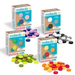 Ozdobne nakładki na śrubki Scru-Dot Makedo - Summer Daze 36 el. / Makedo