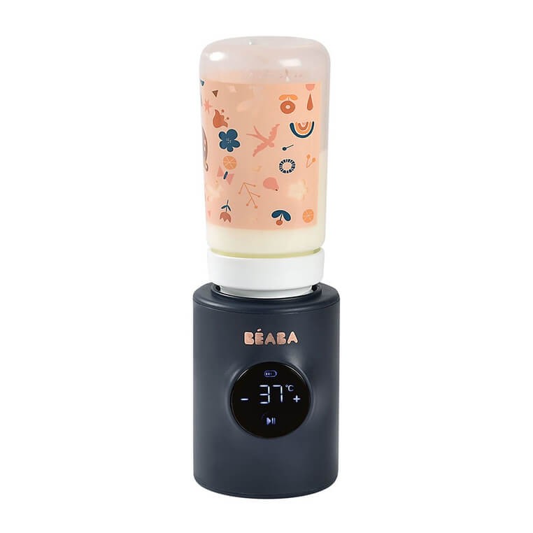 Przenośny podgrzewacz do butelek z funkcją mieszania 2w1 Milk Nomad Night Blue / Beaba