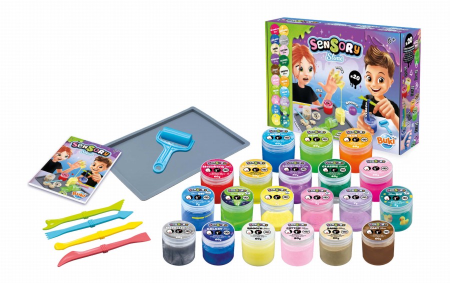 Zestaw do tworzenia slime - 20 rodzajów / Buki